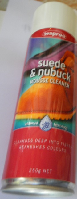 Waproo Suede and Nubuck 250g Mousse Cleaner Waproo Suede Cleaner Waproo Nubuck Cleaner